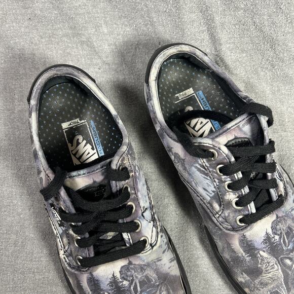 Vans Wolf Pattern Mens Size 9 Low Top Skate Shoes UltraCush Lite Rare - Picture 3 of 9